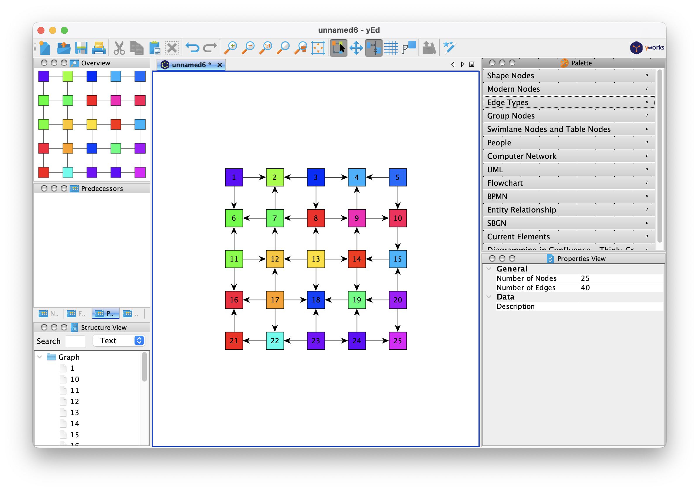 yED Screenshot